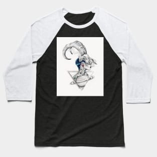 Capricorn Baseball T-Shirt